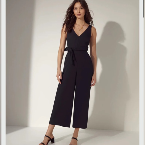 Écoulement V Jumpsuit - size 2 in a beautiful bluish grey colour - Picture 3 of 6